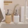 RUJHGL Farmhouse 16Oz/480Ml Glass Soap Dispenser with 304 Stainless Steel Pump Hand Soap Dispenser High Capacity Kitchen Soap Dispenser Pump Bottle view 3