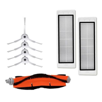 KITQLPG Robot Vacuum Cleaner HEPA Filter Main Side Brush/Fit for Xiaomi Mijia Mi 1s 2S Sweeping Accessories Roborock S50 S55 Maxv Parts
