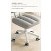 XSMYdpUS Rolling Swivel Stool, with Wheels and Backrest Swivel Office Chairs,Height Adjustable Drafting Chair,for Office Kitchen Medical Dentist Shop Lab and Home (Color : B) view 3