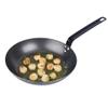 Met Lux 11 Inch Fry Pan, 1 Lightweight Frying Pan - Induction-Ready, Triple-Riveted, Black Carbon Steel Cooking Skillet, Durable, For Searing, Sauteing, And Browning Food - Restaurantware view 2
