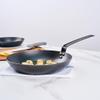 Met Lux 11 Inch Fry Pan, 1 Lightweight Frying Pan - Induction-Ready, Triple-Riveted, Black Carbon Steel Cooking Skillet, Durable, For Searing, Sauteing, And Browning Food - Restaurantware view 3