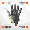 PIG FTD Delta Utility Gloves, 1 Pair, Woodland, X-Large view 3