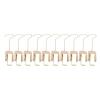 10 Pcs Laundry Hooks Clip Industrial Solid Wood Rotary Multifunctional Hanging Hooks Clip view 1