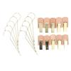 10 Pcs Laundry Hooks Clip Industrial Solid Wood Rotary Multifunctional Hanging Hooks Clip view 2