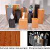 LVLDAWA Wooden Display Pedestal Stand, Stackable Cube Sculpture Display Pillars, Floor-Standing Photography Props Columns for Entryway, Living Room(Gray,30x30x80cm) view 3