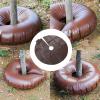 Pomya 10 Gallon Tree Watering, PVC Planting Water Bag Deep Root & Slow Release, Root Water System for Tree Drip Irrigation (Coffee) view 4