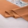 Yokqexz Silky Bed Runners Scarves, Chinese Style Embroidery Beding End Throws, Decorative Accent Bedding Scarf for Hotels Home Guestrooms(Dark Grey,30x50cm Pillowcases) view 3