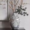 AEYSD-456 Vase New Chinese Style Marble Patterned Ceramic Vase Ornaments Living Room Foyer TV Cabinet Flower Ware Decorative Vase(Large) view 3