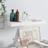 GROSERY Floating Wall Shelf High Gloss White 19.7"x9.1"x1.5" MDF, Home Dcor Products, Dcor Accents view 1