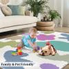 6x9 Area Rugs Paint Splash Rainbow Living Room Rugs, Generic Classroom Rug with Carpet Non-Slip Backing for Bedroom Office Home Decor view 4