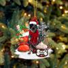 Personalized Blue Heeler Christmas Ornament 2024, Custom Blue Heeler Christmas Ornament, Dog Ornament Tree Decor, Gift for Dog Lovers, Dog Christmas Decor view 1