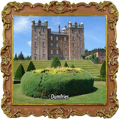 Drumlanrig Castle Dumfries Scotland UK Tourist Souvenir Refrigerator Magnet Fridge Decoration Magnet