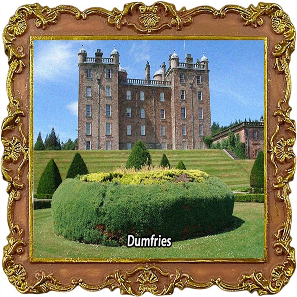 Drumlanrig Castle Dumfries Scotland UK Tourist Souvenir Refrigerator Magnet Fridge Decoration Magnet