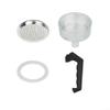 Espresso Coffee Moka Pot Replacement Parts Set Include Handle Funnel Filter Gasket Seal (9 Cup) view 1