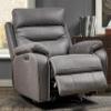 AYUYK Dual OKIN MotorRocking and 240-Degree Swivel Single Sofa Recliner with Unlimited Positions, with Power Headrest Function,Multi-Scene Applicable (Gray) view 1