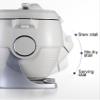 TYYMSMK 360 Rotating Drum Automatic Stir-Fryer, IH Induction Heating, Three Adjustable Settings, Multifunctional Smart Touchscreen, 6L Large Capacity view 4