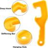 1 Pieces Plastic Bucket Lid Opener 5 Gallon Paint Can Opener Bucket Opener Wrench Tool Lid Remover for Home Industrial Use,Opener Paint Can Lid Opener Open Buckets & Pails Lightweight, Durable view 4