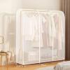 Storage Bags for Clothes,Clear Garment Bags for Hanging Clothes with Durables Zip Waterproof and DustproofNo Installation Required, Washable for Suit, Shirts, Coats, Jackets, Dress, and Sweater view 2