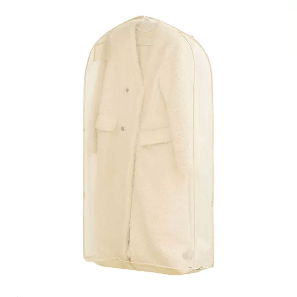 Storage Bags for Clothes,Clear Garment Bags for Hanging Clothes Made of Organza Material Built-in Mesh PocketDensified Woven Thread, not Easy to SnagBreathable and Dustproof