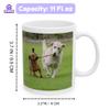 xzdesign Personalized Coffee Mug Custom Picture Text or Logo Ceramic Mugs Customized Gift for Men & Women Taza Personalizada with Photo and Words (11 OZ) view 2