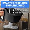 Brita Small 6 Cup Water Filter Pitcher, 1 BritaPlus Filter, Metro, Black (Package May Vary) view 4