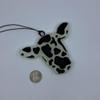 Cow Print Cow Long-lasting Car Freshener With Adjustable Hanger (Malibu Doll) view 3