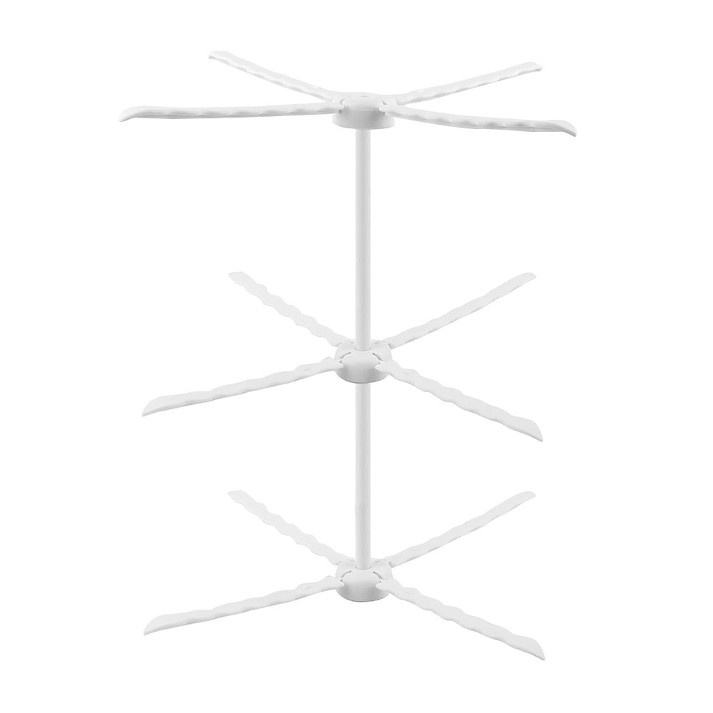 Pasta Drying Rack, Pasta Drying Rack Design Air Dry Stand Cake 3 Layer Design with 4 Drying Arms On Each Level Pasta Rack for Baking Lovers