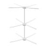 Pasta Drying Rack, Pasta Drying Rack Design Air Dry Stand Cake 3 Layer Design with 4 Drying Arms On Each Level Pasta Rack for Baking Lovers view 1