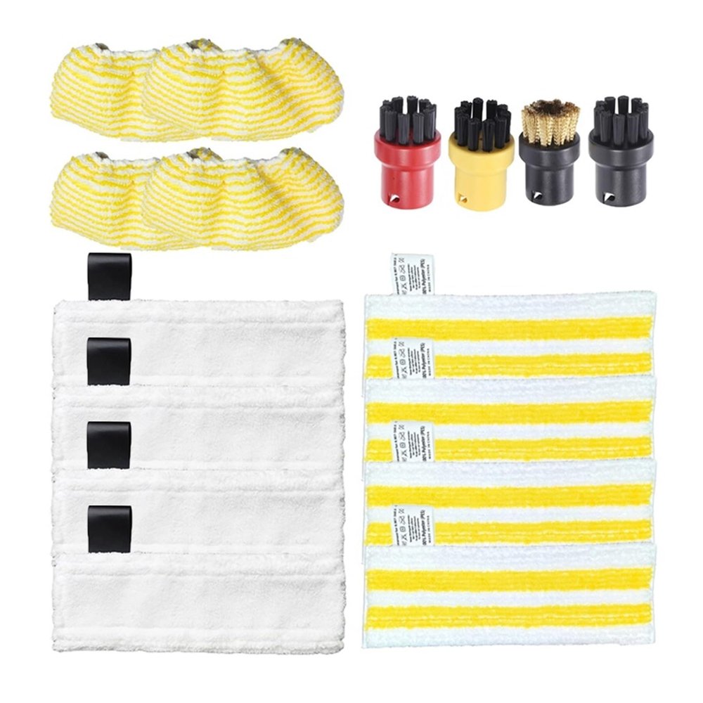 CEATYU Compatible for Karcher EasyFix SC2 SC3 SC4 SC5 Handheld Vacuum Cleaner Accessories Glass Scraper Head Brush Microfiber Mop Cloth(As Shown p)