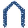 ANYCHOLE Christmas Garland with LED Lights 66 ft Blue,RGB Christmas Garland with 300 LED Lights for Indoor and Outdoor Holiday Decoration Seasonal Decor view 2