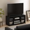Furinno Classic 3-Tier TV Stand, Entertainment Center, Americano view 2