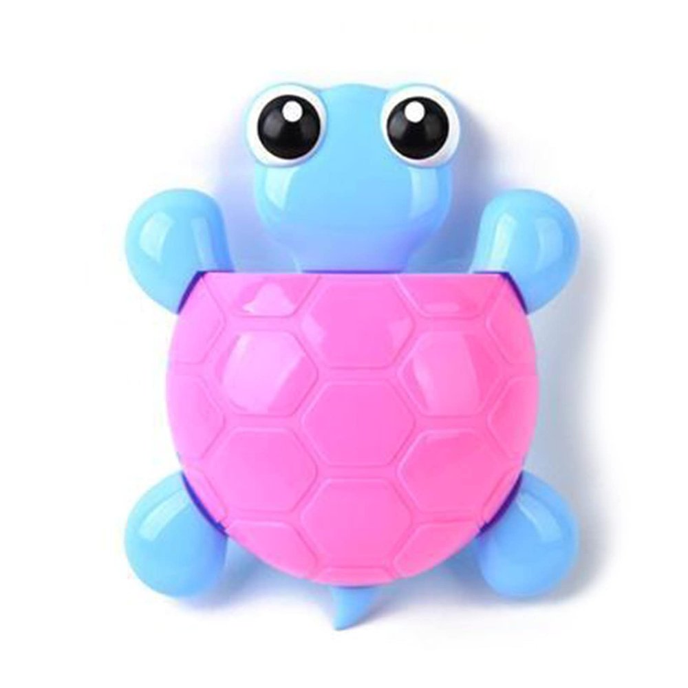 hokojix Cartoon for Turtle Toothbrush Holder Suction Cup Wall Mount Toothpaste