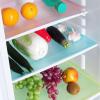 hokojix 4pcs Refrigerator Liners Mats Washable Waterproof Fridge Shelves Liners for Freezer Shelf Cabinet Drawer view 2