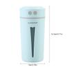 2 Gears Adjustment, LED Night Light, Cup Shaped Air Humidifier with Colorful Light, Suitable for Car, Office, Bedroom, Refreshing Air (Blue) view 2