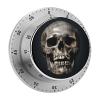 Kitchen Timers for Cooking Death Skull Printed Stainless Steel Timer Mechanical Kitchen Timer for Kitchen, Study, Sports view 1