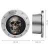 Kitchen Timers for Cooking Death Skull Printed Stainless Steel Timer Mechanical Kitchen Timer for Kitchen, Study, Sports view 2