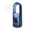 Pssopp Bladeless Tower Fan, Modern Ultra Quiet Standing Portable Fan Cooling Fan Desk Air Conditioning for Bedroom Baby Room Living Room Office (Blue) view 1