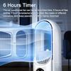 Pssopp Bladeless Tower Fan, Modern Ultra Quiet Standing Portable Fan Cooling Fan Desk Air Conditioning for Bedroom Baby Room Living Room Office (Blue) view 4