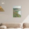 Art Remedy Monet-View Of Vetheuil Classic Monet Art Prints Canvas Wall Art, Gallery Wrapped, 16"x24" view 3