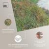 Art Remedy Monet-View Of Vetheuil Classic Monet Art Prints Canvas Wall Art, Gallery Wrapped, 16"x24" view 4