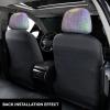 Reflective Square Print Universal Car Headrest Covers,Custom Headrest Covers for Cars, Fit for Front Seats view 3