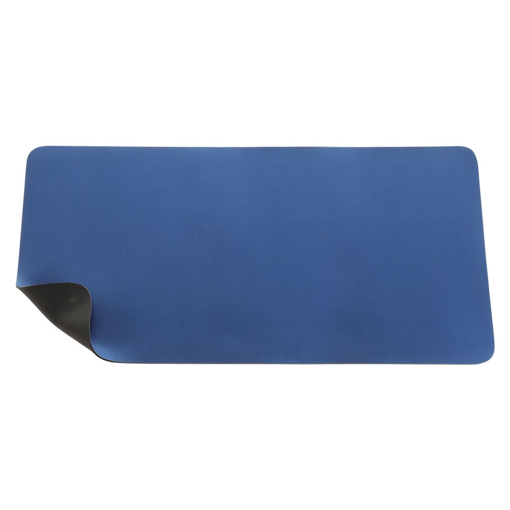 uxcell Coffee Mat, Quick Dry Dish Drying Mat 31.5" x 16" Hide Dirt Rubber Backed Absorbent Mat for Coffee Maker, Kitchen Drainer Mats for Kitchen Counter Coffee Bar, Blue