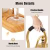 LIAPDG Siphon Coffee Maker, 400 Ml/15 Oz Syphon Coffee Brewer Belgium Luxury Royal Family Balance Syphon Vacuum Coffee Maker 4 Persons Gold view 2