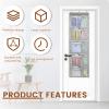 Weekly Kids Clothes Organizer,Day of Week Children Clothes Hanging Bag Over The Door,Monday to Friday School Clothing Organizer,Multipurpose Clothes Hanging Closet Storage Organizer (2 Pcs) view 3