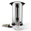 Coffee Urn 65 Cup, Dual Layers Stainless Steel Commercial Coffee Maker 10 L/2.6 gal Large Coffee Dispenser, Fast Brewing Electric Hot Water Dispenser With Keep-Warm Mode For Events Catering view 1
