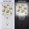 NEWzone Elephants Night Light Plug into Wall Decor 2 Pack, Decorative Night Light for Kids, Plug in Night Lights for Bedroom Living Room, Gift for Kids Adults view 2
