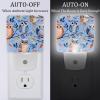 NEWzone Owls and Leaves Night Light 0.5W, Plug in Night Lights for Boys Girls Led Night Light Dusk to Dawn Sensor Nightlight for Stairway/Hallway/Bedroom view 2