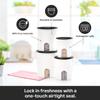 Tupperware One Touch Reminder Canisters 4 Canister Food Storage Set, Dishwasher Safe and BPA Free, (4 Containers, 4 Lids) view 4