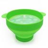 1Pcs Microwave Popcorn Popper, Silicone, 240x200x145mm, 310g, Green, Backing Tools, Food Grade, Easy to Tidy, and Lightweight view 2