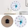 Restokki 29CM Retro European Style Wall Clock Silent Non Ticking Clock for Living Room Bedroom Decor view 4